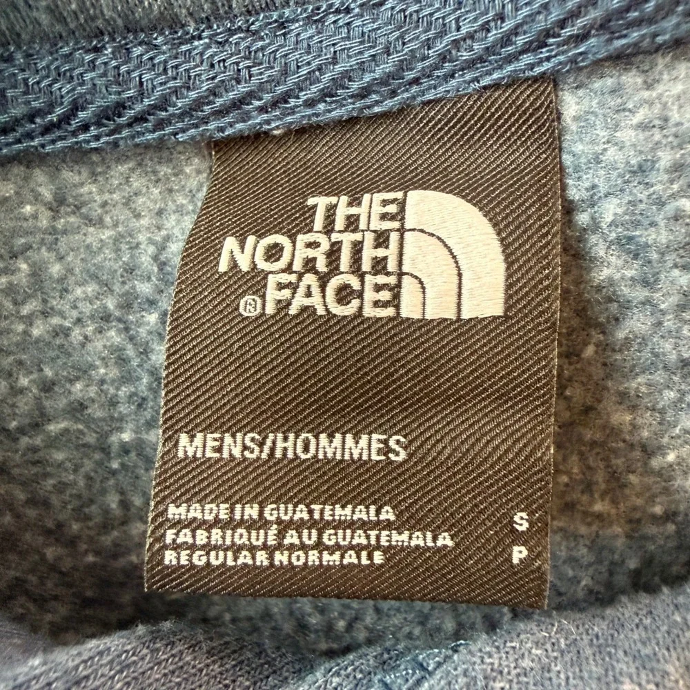The North Face Mens Never Stop Exploring Blue Heather‎ Hoodie Small Pullover EUC